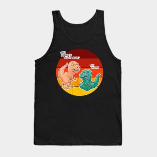 Funny Did You Eat The Last Unicorn T-Rex Dinosaur Tank Top